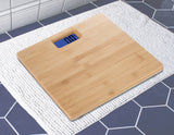 180KG Bamboo Natural Personal Digital Bathroom Scale