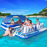 Bestway Inflatable Floating Float Floats Island LoungePool 6-personWater Fun