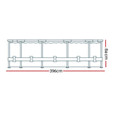 Bestway Swimming Pool Above Ground Filter Pump Steel Pro� Frame Pools 3.96M