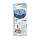 Bestway Swimming Pool Above Ground Filter Pump Steel Pro� Frame Pools 3.96M