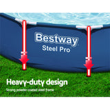 Bestway Swimming Pool Above Ground Filter Pump Steel Pro� Frame Pools 3.96M