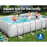 Bestway Swimming Pool Above Ground Pools Power Steel™ Rectangular Frame