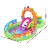 Bestway Inflatable Swimming Play Pool Kids Above Ground Kid Game Toy 3 People