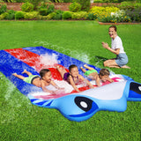 Bestway Triple Water Slip And Slide Kids Inflatable Splash Toy Outdoor 4.88M