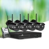 UL-tech CCTV Wireless Security Camera System 8CH Home Outdoor WIFI 4 Bullet Cameras Kit 1TB