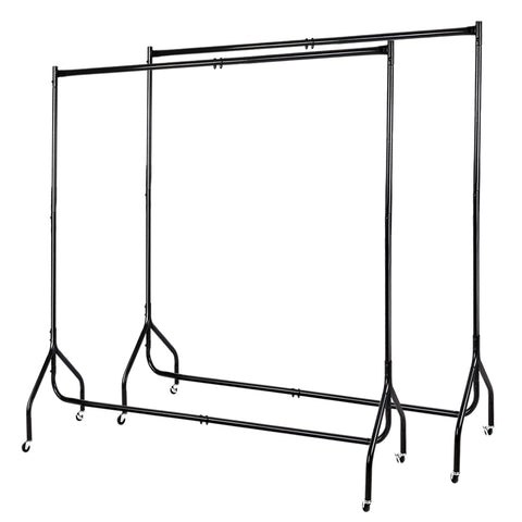 Artiss Clothes Racks Metal Coat Hanger Stand x2