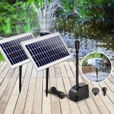 Gardeon Solar Pond Pump Water Fountain Filter Kit Outdoor Submersible Panel