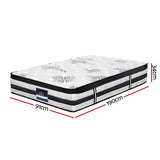 Giselle Bedding Algarve Euro Top Pocket Spring Mattress 34cm Thick – Single