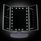 Embellir LED  Tri-Fold Make Up Mirror