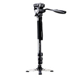 Weifeng Extendable Portable Camera Monopod Tripod - Black