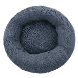 i.Pet Pet bed Dog Cat Calming Pet bed Medium 75cm Dark Grey Sleeping Comfy Cave Washable