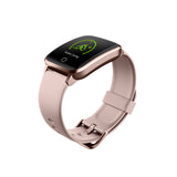 FitSmart Smart Watch Bluetooth Heart Rate Monitor Waterproof LCD Touch Screen - Rose Gold