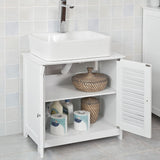 Bathroom Cabinet White 58 x 60 x 34 cm