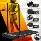 Electric Walking Pad Treadmill Foldable Home Gym Cardio Exercise Fitness Machine