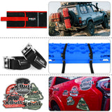 X-BULL Recovery tracks Sand tracks KIT Carry bag mounting pin Sand/Snow/Mud 10T 4WD-BLUE Gen3.0