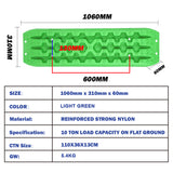 X-BULL Recovery tracks Sand tracks KIT Carry bag mounting pin Sand/Snow/Mud 10T 4WD-GREEN Gen3.0