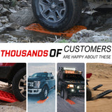 X-BULL Recovery tracks Sand tracks KIT Carry bag mounting pin Sand/Snow/Mud 10T 4WD-Orange Gen3.0