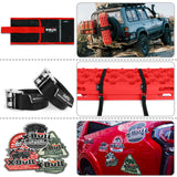 X-BULL Recovery tracks Sand tracks 2pcs 10T Sand / Snow / Mud 4WD Gen 3.0 - Red