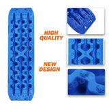 X-BULL Recovery tracks Mud Snow / Sand tracks / Grass 4X4 Caravan 2pairs 4WD Gen 3.0 - Blue