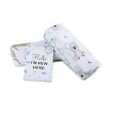 Bubba Blue Aussie Animal 2Pk Muslin Wraps 104567