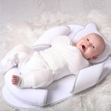 Bubba Blue Air+ Infant Sleep Positioner with Head Rest White 100576