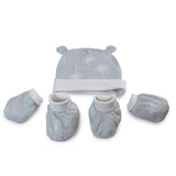 Bubba Blue Ash Grey Safari Bamboo 3pcs Layette Set BB06622