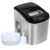 Miraklass Ice Maker Machine Stainless Steel 2.2L