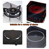 Double Ear 304 Stainless Steel 38cm Non-Stick Stir Fry Cooking Kitchen Wok Pan with Lid Honeycomb Double Sided