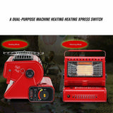 Portable Butane Gas Heater Camping Camp Tent Outdoor Hiking Camper Survival Red AU