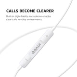 KIVEE MT31 Earphone with Type-C Interface 1.2M White