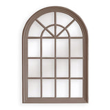 Window Style Mirror - Taupe Arch 100 CM x 150 CM