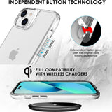 For iPhone 14 Case iCoverLover Shockproof Cover Clear