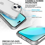 For iPhone 14 Case iCoverLover Shockproof Cover Clear