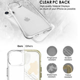 For iPhone 14 Case iCoverLover Shockproof Cover Clear