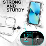 For iPhone 14 Case iCoverLover Shockproof Cover Clear