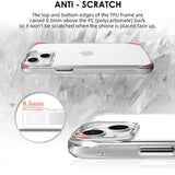 For iPhone 14 Case iCoverLover Shockproof Cover Clear