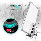 For Samsung Galaxy S23+ Plus Case iCoverLover Slim Shock-proof Cover Clear