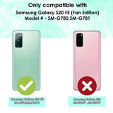 For Samsung Galaxy S20 FE Case iCoverLover Shockproof Protective Cover Clear