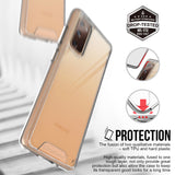 For Samsung Galaxy S20 FE Case iCoverLover Shockproof Protective Cover Clear