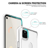 For Google Pixel 4a 5G Case, iCoverLover Shockproof Cover Clear