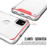 For Google Pixel 4a 5G Case, iCoverLover Shockproof Cover Clear