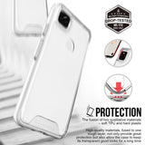 For Google Pixel 4a 5G Case, iCoverLover Shockproof Cover Clear