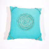 Linen Connections Tassel Hand Tufted Cushion Cover Moroccan Boho 'Shaggy' Beni Ourain Style Cushion Cover - Berber Style Cushion Cover