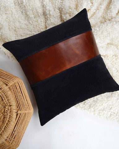 Genuine Leather Cushion Cover Pillow Cover Leather Pillow Leather Cushion Vintage Leather Tan Pillow Cover