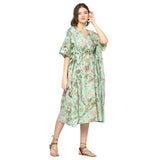 Cotton Kaftan, Caftan, Maxi Dress, Cotton Dress, Plus size Clothing, Comfortable clothing for Women, Maternity Gown, Long Robe, Night Gown Kaf61