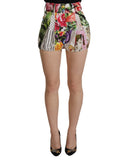 100% Authentic Dolce & Gabbana High Waist Hot Pants Shorts