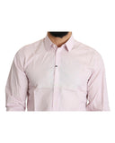 100% Authentic Dolce & Gabbana Light Pink Dress Shirt