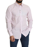 100% Authentic Dolce & Gabbana Light Pink Dress Shirt