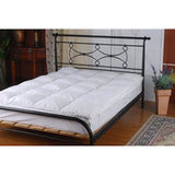 100% White Goose Feather Mattress Topper -Double