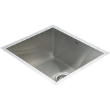 510x450mm Handmade Stainless Steel Undermount / Topmount Kitchen Laundry Sink with Waste